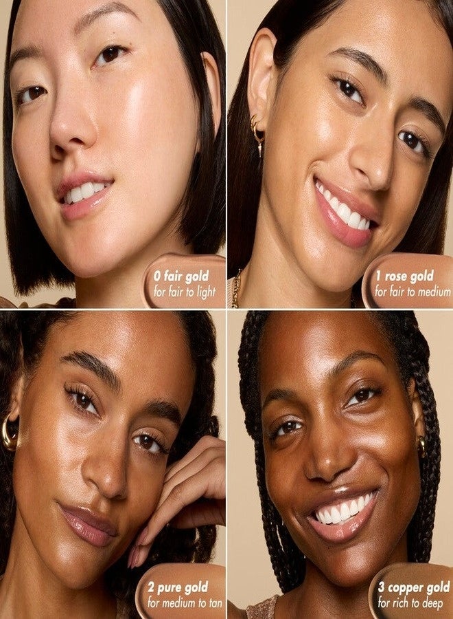 إلف قطرات التسمير من إي.إل.إف. - بيور جولد، برونزر سائل متوهج للوجه والجسم، 30 مل - Image 3